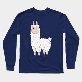 An adorable Llama Long Sleeve T-Shirt